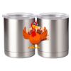 10 oz. Silver Stainless Steel Short Tumbler Thumbnail