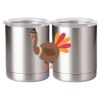 10 oz. Silver Stainless Steel Short Tumbler Thumbnail