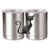 10 oz. Silver Stainless Steel Short Tumbler Thumbnail