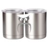 10 oz. Silver Stainless Steel Short Tumbler Thumbnail