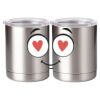 10 oz. Silver Stainless Steel Short Tumbler Thumbnail
