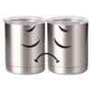 10 oz. Silver Stainless Steel Short Tumbler Thumbnail