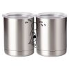 10 oz. Silver Stainless Steel Short Tumbler Thumbnail