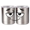10 oz. Silver Stainless Steel Short Tumbler Thumbnail