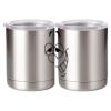 10 oz. Silver Stainless Steel Short Tumbler Thumbnail