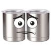 10 oz. Silver Stainless Steel Short Tumbler Thumbnail