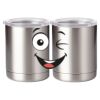 10 oz. Silver Stainless Steel Short Tumbler Thumbnail
