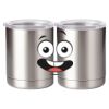 10 oz. Silver Stainless Steel Short Tumbler Thumbnail