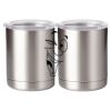 10 oz. Silver Stainless Steel Short Tumbler Thumbnail