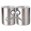 10 oz. Silver Stainless Steel Short Tumbler Thumbnail