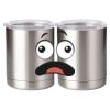 10 oz. Silver Stainless Steel Short Tumbler Thumbnail