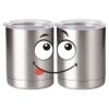 10 oz. Silver Stainless Steel Short Tumbler Thumbnail