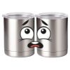 10 oz. Silver Stainless Steel Short Tumbler Thumbnail