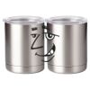 10 oz. Silver Stainless Steel Short Tumbler Thumbnail