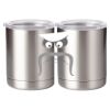 10 oz. Silver Stainless Steel Short Tumbler Thumbnail