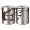 10 oz. Silver Stainless Steel Short Tumbler Thumbnail