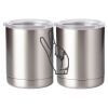 10 oz. Silver Stainless Steel Short Tumbler Thumbnail