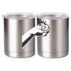 10 oz. Silver Stainless Steel Short Tumbler Thumbnail