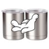 10 oz. Silver Stainless Steel Short Tumbler Thumbnail