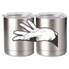 10 oz. Silver Stainless Steel Short Tumbler Thumbnail