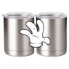 10 oz. Silver Stainless Steel Short Tumbler Thumbnail