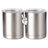 10 oz. Silver Stainless Steel Short Tumbler Thumbnail