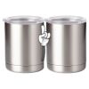 10 oz. Silver Stainless Steel Short Tumbler Thumbnail