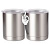 10 oz. Silver Stainless Steel Short Tumbler Thumbnail