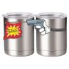 10 oz. Silver Stainless Steel Short Tumbler Thumbnail