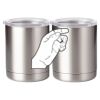 10 oz. Silver Stainless Steel Short Tumbler Thumbnail