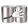 10 oz. Silver Stainless Steel Short Tumbler Thumbnail