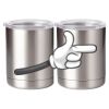 10 oz. Silver Stainless Steel Short Tumbler Thumbnail