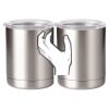 10 oz. Silver Stainless Steel Short Tumbler Thumbnail