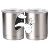 10 oz. Silver Stainless Steel Short Tumbler Thumbnail