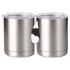 10 oz. Silver Stainless Steel Short Tumbler Thumbnail
