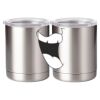 10 oz. Silver Stainless Steel Short Tumbler Thumbnail