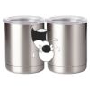 10 oz. Silver Stainless Steel Short Tumbler Thumbnail