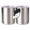 10 oz. Silver Stainless Steel Short Tumbler Thumbnail