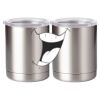 10 oz. Silver Stainless Steel Short Tumbler Thumbnail