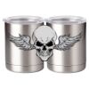 10 oz. Silver Stainless Steel Short Tumbler Thumbnail