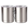 10 oz. Silver Stainless Steel Short Tumbler Thumbnail