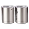 10 oz. Silver Stainless Steel Short Tumbler Thumbnail