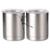 10 oz. Silver Stainless Steel Short Tumbler Thumbnail