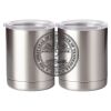 10 oz. Silver Stainless Steel Short Tumbler Thumbnail