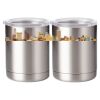10 oz. Silver Stainless Steel Short Tumbler Thumbnail