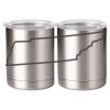 10 oz. Silver Stainless Steel Short Tumbler Thumbnail