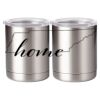10 oz. Silver Stainless Steel Short Tumbler Thumbnail