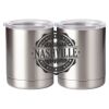 10 oz. Silver Stainless Steel Short Tumbler Thumbnail