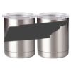 10 oz. Silver Stainless Steel Short Tumbler Thumbnail