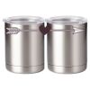 10 oz. Silver Stainless Steel Short Tumbler Thumbnail